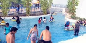 Floatsa in the Adlabs Imagica Water Park 