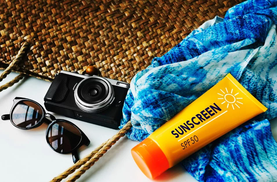 Guard your skin: Essential sunscreen.