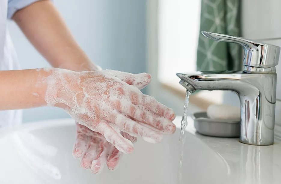 Frequent handwashing prevents illness spread.